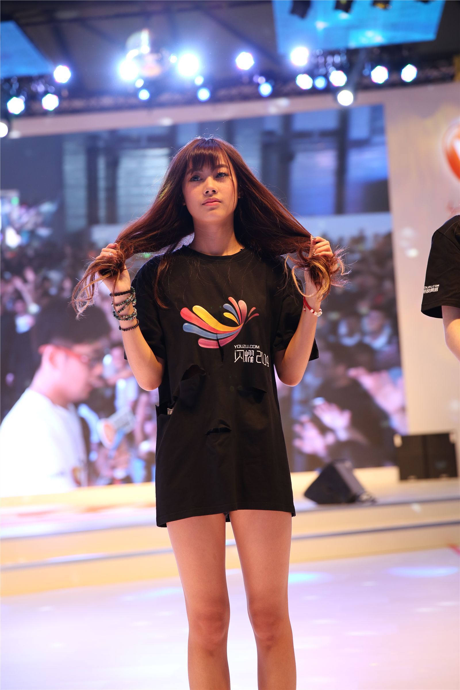 Chinajoy2014游族网络展台女神超清合集 1